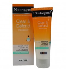 NEUTROGENA CLEAR & DEFEND CREMA HIDRATANTE 50 ML