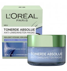 LOREAL MASCARILLA FACIAL DE ARCILLAS EXTRAORDINARIAS ANTI IMPUREZAS 15 ML