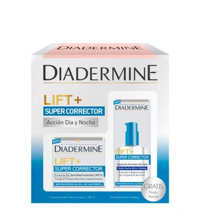 DIADERMINE LIFT + SUPER CORRECTOR ACCION DIA 50 ml y NOCHE 50 ml