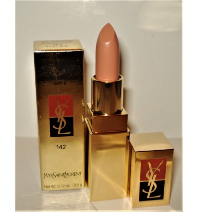 YVES SAINT LAURENT FARD A LEVRES PURE LIPSTICK SPF 8 N 142 BEIGE MIEL 3.5 GR