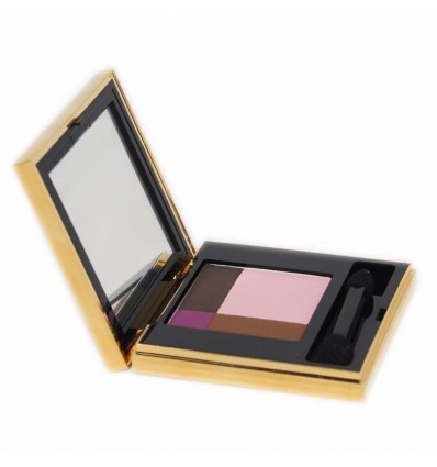 YSL Yves Saint Laurent Ombres Quadrilumieres Cuarteto Sombras de Ojos 1 Sienne / Sienna