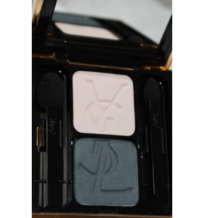 YVES SAINT LAURENT SOMBRA DUO Nº 19 OATMEAL / PETROLEUM BLUE 2.8 g