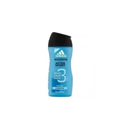 ADIDAS AFTER SPORT GEL & CHAMPÚ 3 en 1 250 ml