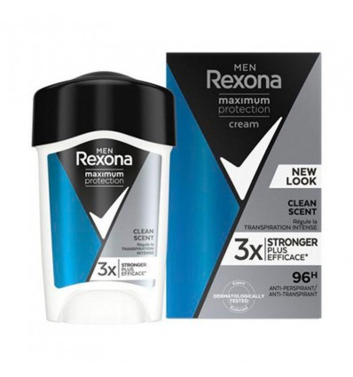 REXONA MEN MAXIMUN PROTECTION CREAM 96 H 45 ML