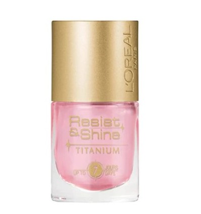 LOREAL RESIST SHINE TITANIUM ESMALTE 103 ROSES 9 ml