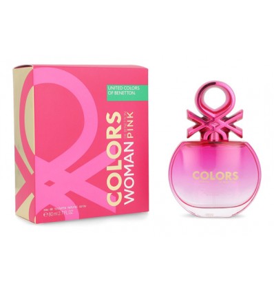 UNITED COLORS OF BENETTON COLORS WOMAN PINK EDT 50 ml SPRAY