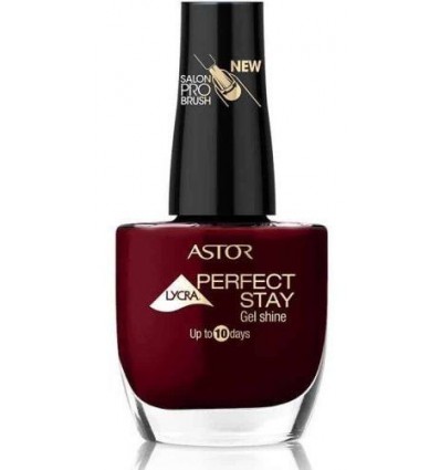 ASTOR PERFECT STAY GEL SHINE ESMALTE 619 ENIGMATY BERRY 12 ml