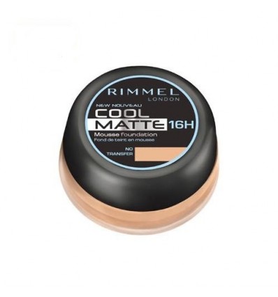 RIMMEL COOL MATTE 16 H MOUSSE FOUNDATION 201 CLASSIC BEIGE 18 ml