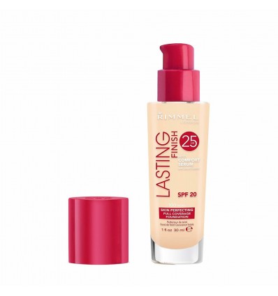 RIMMEL LASTING FINISH 25 H WITH COMFORT SERUM SPF 20 100 IVORY 30 ml