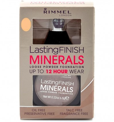 RIMMEL LASTING FINISH MINERALS POLVOS SUELTOS 12H TONO 200 SOFT BEIGE 6.5 g