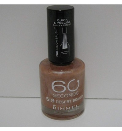 RIMMEL 60 SECONDS ESMALTE 519 DESERT BEAUTY 12 ml