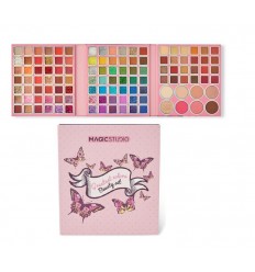 MAGIC STUDIO PINUP GREATEST COLORS BEAUTY SET 108 sombras y 6 polvos faciales Ref. 24169