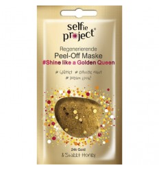 SELFIE PROJECT MÁSCARA PEEL OFF BRILLO ORO MIEL