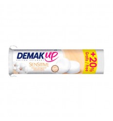 DEMAK UP SENSITIVE DISCOS LIMPIADORES ALGODON 72 UNIDADES