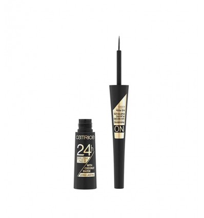 CATRICE BRUSH LINER 24 H EYELINER 010 ULTRA BLACK