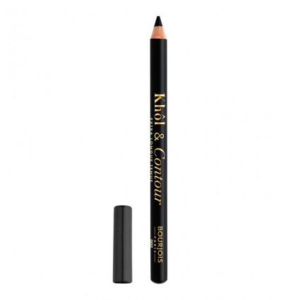 BOURJOIS KHOL & CONTOUR EXTRA LOUNG WEAR EYE PENCIL 002 ULTRA BLACK 1.2 g