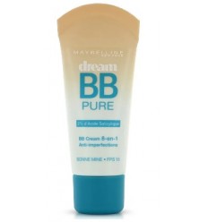 MAYBELLINE BB CREAM PURE ANTI-IMPERFECCIONES 30 ml MAYBELLINE BB CREAM PURE ANTI-IMPERFECCIONES 30 ml