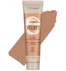 MAYBELLINE DREAM VELVET SOFT-MATTE HYDRATING FOUNDATION 92 CARAMEL 30 ml MAYBELLINE DREAM VELVET SOFT-MATTE HYDRATING FOUNDATION 92 CARAMEL 30 ml