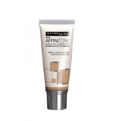 MAYBELLINE AFFINITONE FONDO DE MAQUILLAJE UNIFICANTE CORRECTOR 50 SUN BRONZE 30 ml