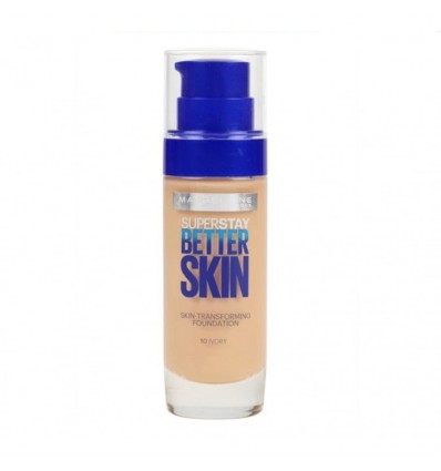 MAYBELLINE SUPERSTAY BETTER SKIN FOUNDATION 010 IVORY 30 ml