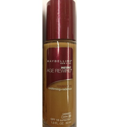 MAYBELLINE AGE REWIND MAQUILLAJE FLUIDO CARAMEL DARK 2 SPF 18 30 ml