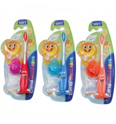 ELINA DENT BOBY SMILE CEPILLO DENTAL SOFT 4-7 AÑOS (1 UNIDAD)