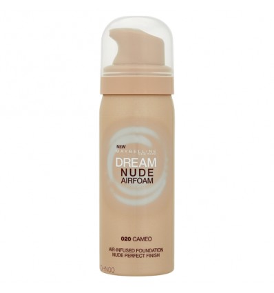 MAYBELLINE DREAM NUDE AIRFOAM / MOUSSE 020 CAMEO / BEIGE ECLAT 50 ml