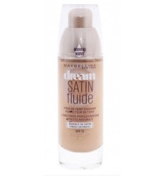 MAYBELLINE DREAM SATIN FLUIDE 03 IVOIRE CLAIR / TRUE IVORY 30 ml MAYBELLINE DREAM SATIN FLUIDE 03 IVOIRE CLAIR / TRUE IVORY 30 ml