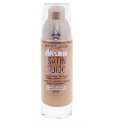 MAYBELLINE DREAM SATIN FLUIDE MAQUILLAJE SPF 13 TONO 21 BEIGE DORE / NUDE 30 ml