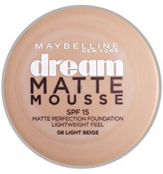 MAYBELLINE DREAM MATTE MOUSSE 08 LIGTH BEIGE 18 ml