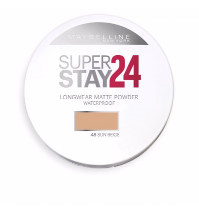 MAYBELLINE SUPER STAY 24 LONGWEAR MATTE POWDER WATERPROOF 48 SUN BEIGE 9 g