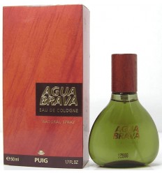 AGUA BRAVA de PUIG EAU DE COLOGNE 50 ml ( tapón rosca )