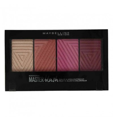 MAYBELLINE MASTER BLUSH 10 PALETA COLORETE & ILUMINADOR 14 g