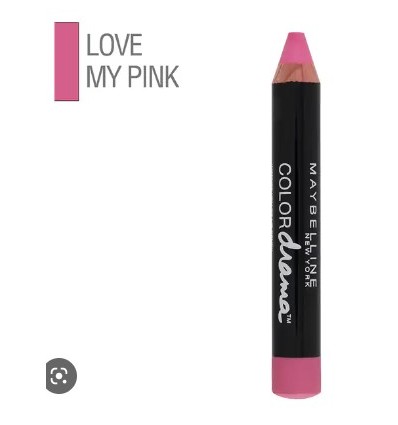 MAYBELLINE COLOR DRAMA VELVET LIP CRAYON 130 LOVE MY PINK