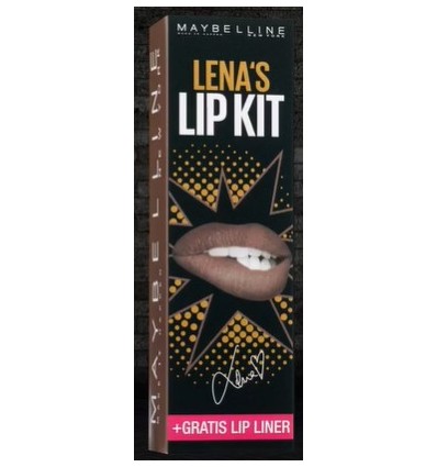 MAYBELLINE LENA´S LIP KIT