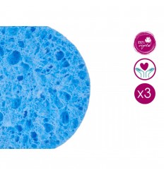 BERILO SET 3 ESPONJAS DESMAQUILANTES