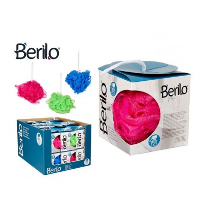 BERILO ESPONJA DE BAÑO MALLA