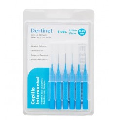 DENTINET CEPILLO INTERDENTAL ULTRA FINO 0.45 mm 6 unidades