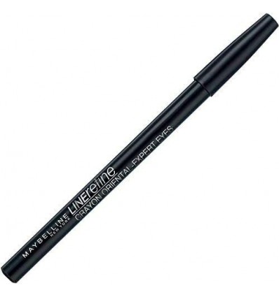 MAYBELLINE LINEREFINE LÁPIZ DE OJOS CRAYON ORIENTAL - EXPERT EYES BLACK