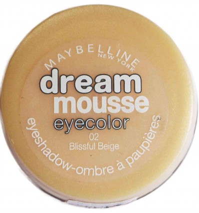 MAYBELLINE DREAM MOUSSE SOMBRA DE OJOS 02 BISSFUL BEIGE