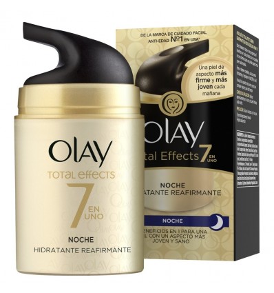 OLAY TOTAL EFFECTS 7EN1 CREMA NOCHE HIDRATANTE REAFIRMANTE 37 ml