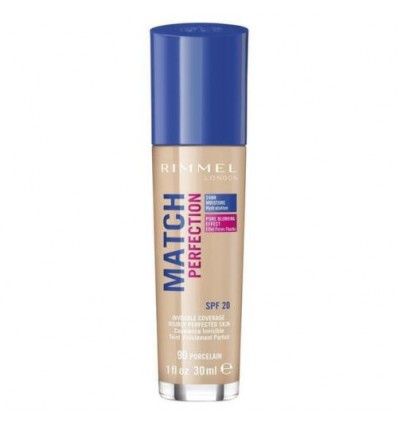 Imprimir RIMMEL MATCH PERFECTION SPF 20 90 PORCELAIN 30 ml