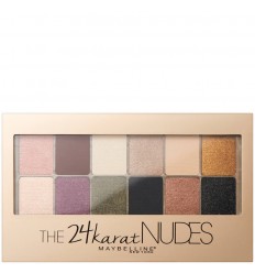MAYBELLINE THE 24 KARAT NUDES PALETA 9.6 g