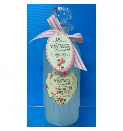 BODY COLLECTION VINTAGE ESPUMA DE BAÑO 500 ml REF 94513