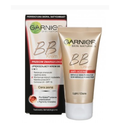 GARNIER BB CREAM ANTIEDAD TONO CLARO 50 ml