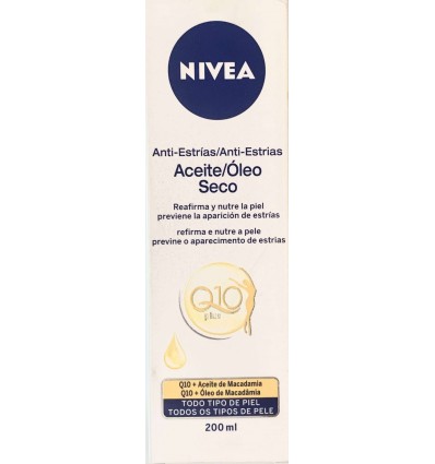 NIVEA ACEITE SECO ANTIESTRIAS Q10 PLUS 200 ml