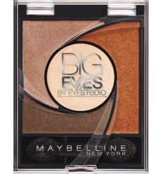 MAYBELLINE BIG EYES SOMBRAS DE OJOS 01 LUMINOUS BROWN