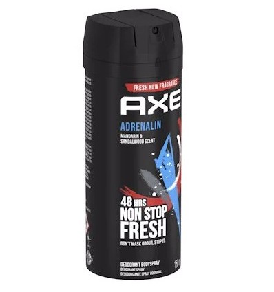 AXE ADRENALIN 48H DEO SPRAY MEN 150 ml