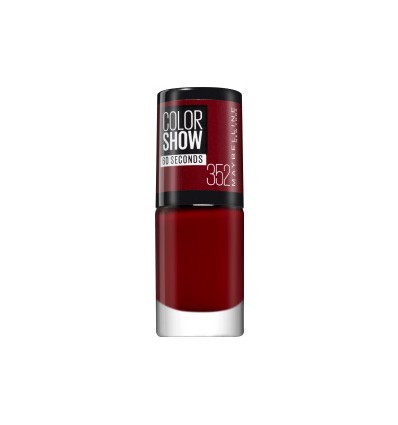 MAYBELLINE 352 COLOR SHOW NAIL COLOR DOWNTOWN RED 7 ml