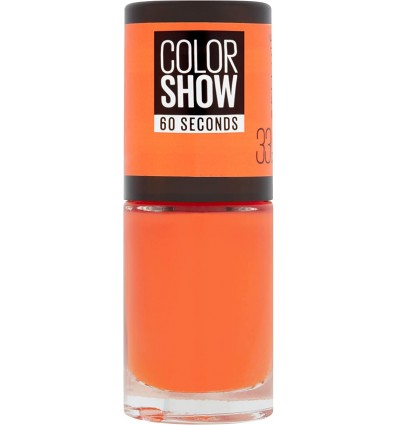 MAYBELLINE COLOR SHOW ESMALTE 33 LUX LOBSTER 7 ml